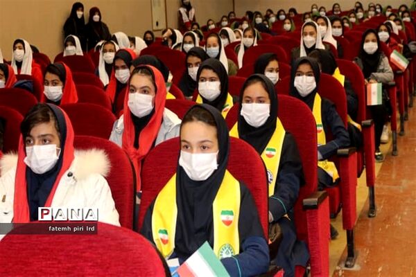 مراسم زنگ گلبانگ انقلاب در استان قزوین