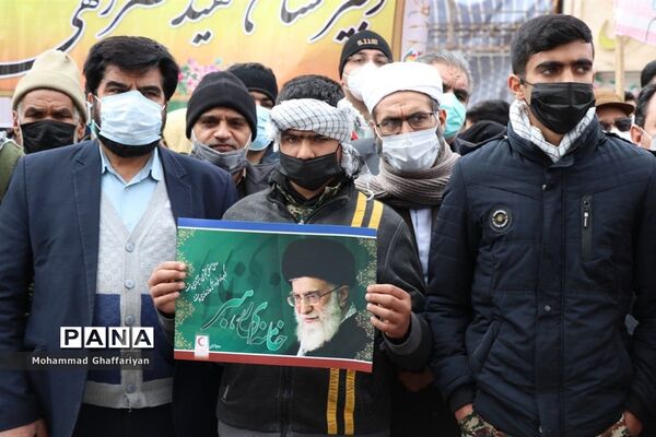گرامیداشت 12 بهمن و مراسم گلبانگ انقلاب در میدان مرکزی تربت جام