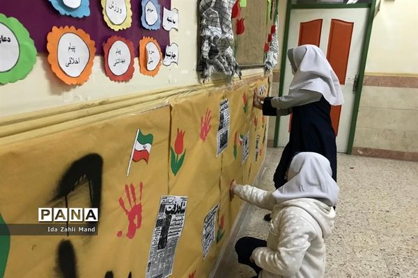 برگزاری  دهه فجر در مدرسه توفیق شهرستان رباط‌کریم