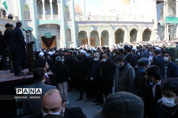 تشییع پیکر آیت الله صافی گلپایگانی در قم-1