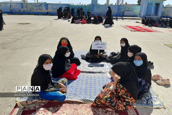 برنامه ویژه مدرسه در حمیدیه