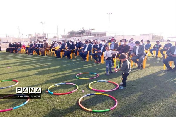 جشنواره بازی‌های بومی ومحلی در روستای لمبدان شهرستان دیر