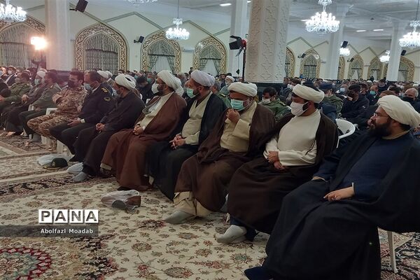 مراسم یادواره شهدای روحانی منطقه ترشیز کهن