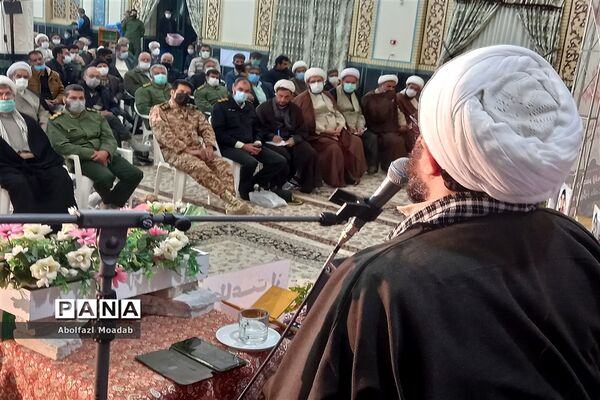 مراسم یادواره شهدای روحانی منطقه ترشیز کهن