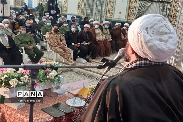 مراسم یادواره شهدای روحانی منطقه ترشیز کهن