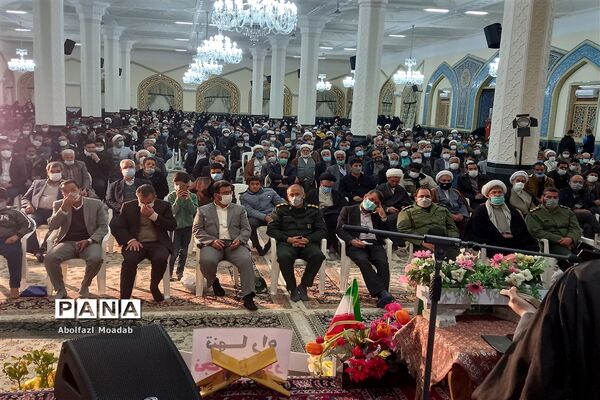 مراسم یادواره شهدای روحانی منطقه ترشیز کهن