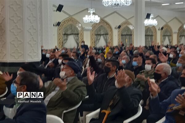 مراسم یادواره شهدای روحانی منطقه ترشیز کهن