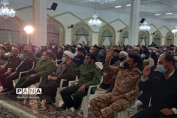 مراسم یادواره شهدای روحانی منطقه ترشیز کهن