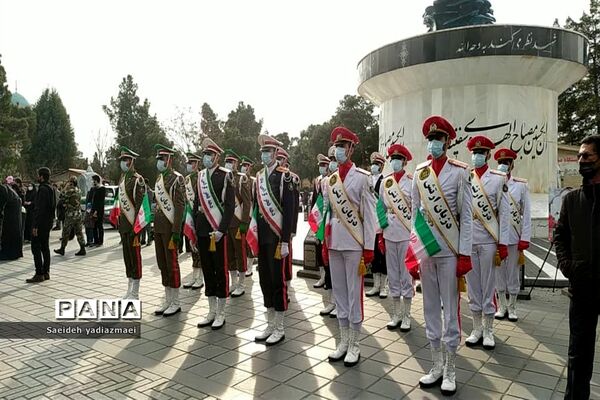 مراسم یادبود شهید مدافع حرم  محمد هادی ذورالفقاری