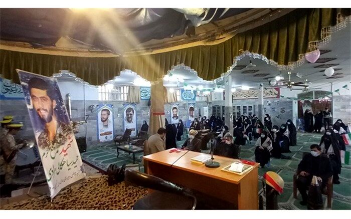 مراسم سالروز شهادت امام هادی(ع) در دبیرستان امامی برگزار شد