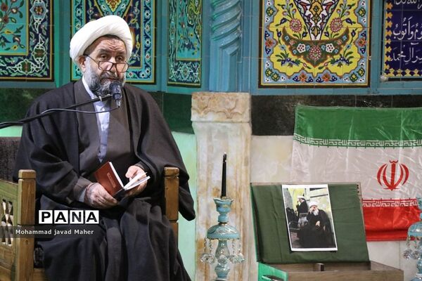 مراسم یادبود آیت‌الله صافی‌گلپایگانی در شهرستان قدس