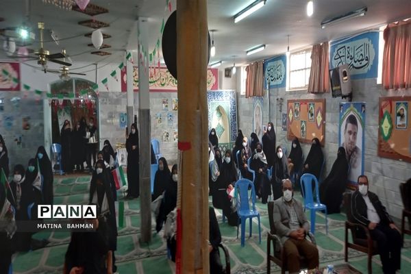 مراسم بزرگداشت سالروز شهادت امام هادی(ع) در دبیرستان امامی قم