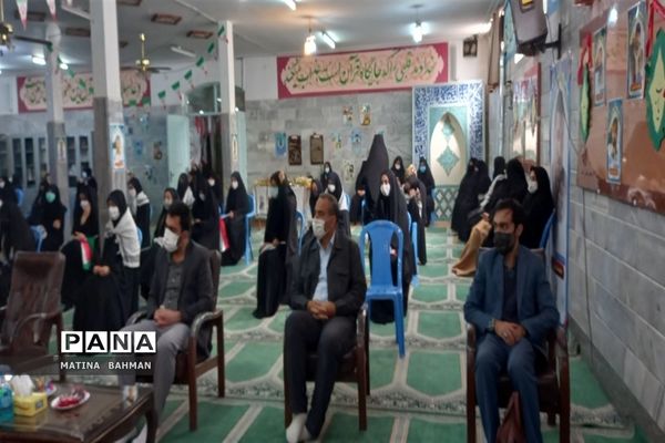 مراسم بزرگداشت سالروز شهادت امام هادی(ع) در دبیرستان امامی قم