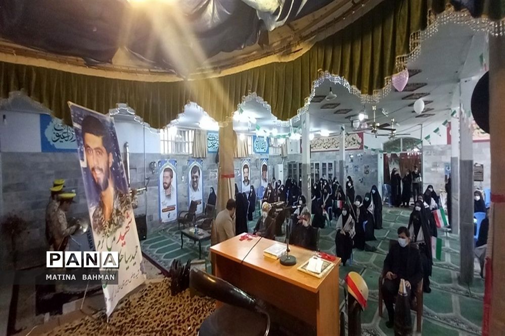 مراسم بزرگداشت سالروز شهادت امام هادی(ع) در دبیرستان امامی قم