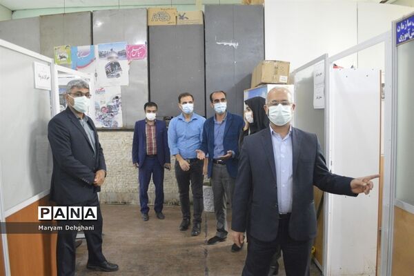 بازدید سرزده معاون تربیت بدنی و سلامت آموزش و پرورش استان بوشهر از سازمان دانش آموزی  استان