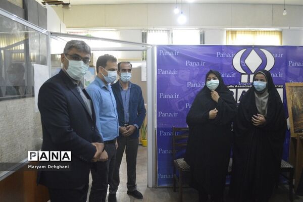 بازدید سرزده معاون تربیت بدنی و سلامت آموزش و پرورش استان بوشهر از سازمان دانش آموزی  استان
