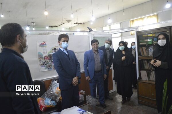 بازدید سرزده معاون تربیت بدنی و سلامت آموزش و پرورش استان بوشهر از سازمان دانش آموزی  استان