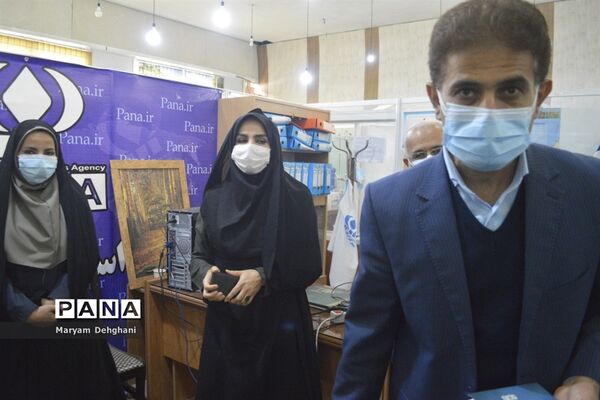 بازدید سرزده معاون تربیت بدنی و سلامت آموزش و پرورش استان بوشهر از سازمان دانش آموزی  استان