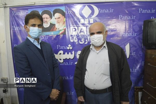 بازدید سرزده معاون تربیت بدنی و سلامت آموزش و پرورش استان بوشهر از سازمان دانش آموزی  استان