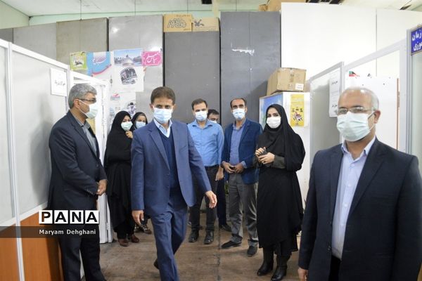 بازدید سرزده معاون تربیت بدنی و سلامت آموزش و پرورش استان بوشهر از سازمان دانش آموزی  استان