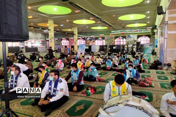 مانور یاوران انقلاب سازمان دانش‌آموزی استان لرستان