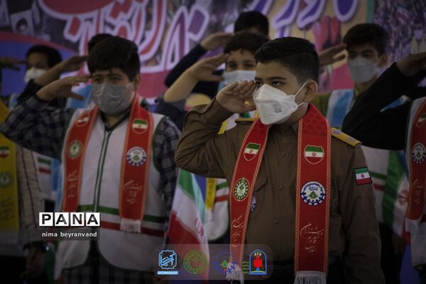 مانور یاوران انقلاب سازمان دانش‌آموزی استان لرستان