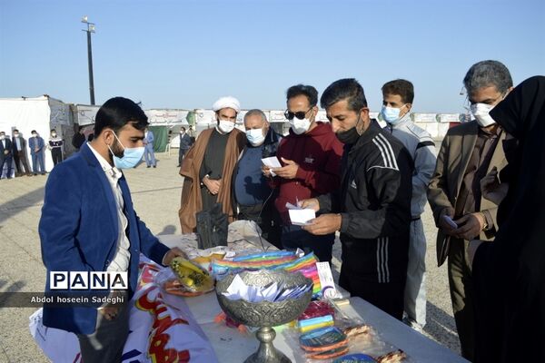 همایش پیاده‌روی همکاران فرهنگی در بوشهر