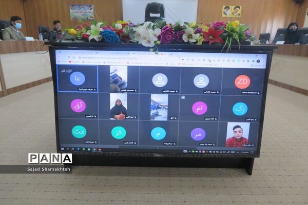 جلسه  مجمع نخبگان نوجوان و دانش‌آموزی  استان بوشهر