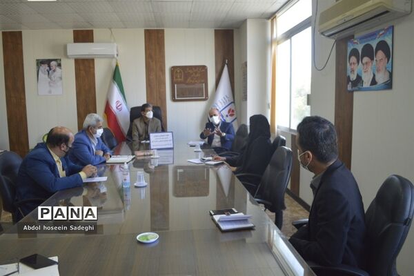 جلسه مسئولان و دبیران کنگره شهدای فرهنگی و دانش‌آموز آموزش و پرورش استان بوشهر