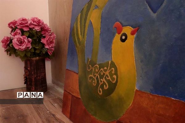 افتتاح نمایشگاه هنرهای دستی و تجسمی در آباده