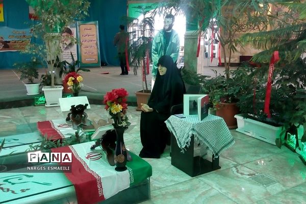 مراسم راهیان نور در نورالشهدا پردیس