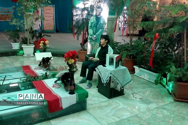 مراسم راهیان نور در نورالشهدا پردیس