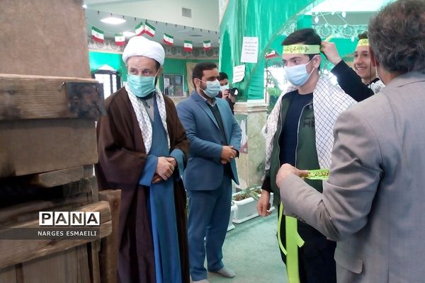 مراسم راهیان نور در نورالشهدا پردیس