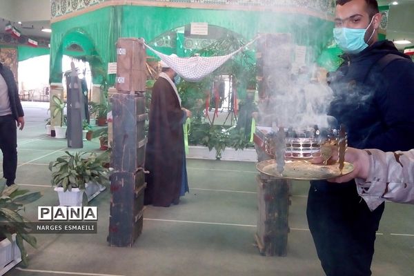 مراسم راهیان نور در نورالشهدا پردیس