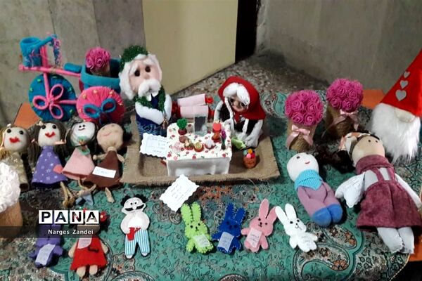 نمایشگاه دست سازه‌های دانش‌آموزی مدارس ملارد