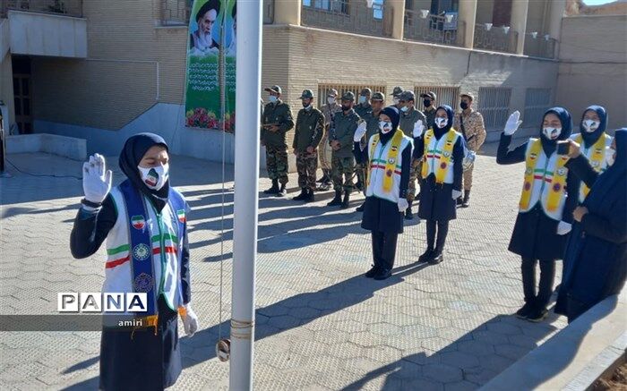 برگزاری مانور تشکیلاتی یاوران انقلاب در شهرضا