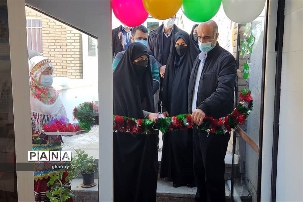 افتتاح اتاق بهداشت مدرسه شهید دستغیب شهر آبسرد