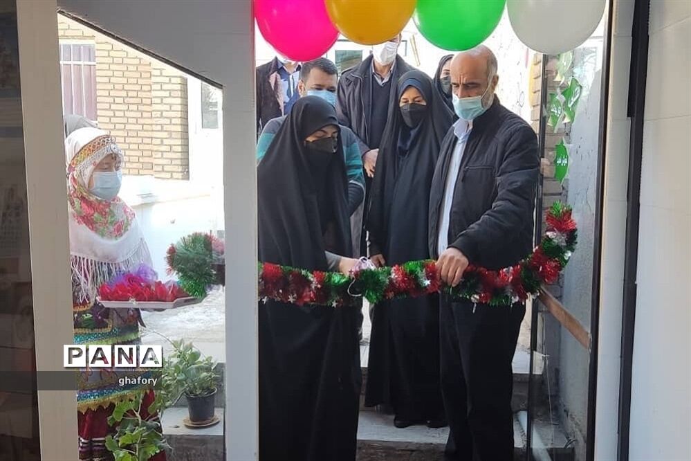 افتتاح اتاق بهداشت مدرسه شهید دستغیب شهر آبسرد