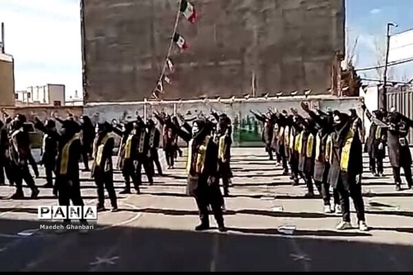 برگزاری مانور یاوران انقلاب در شهرستان پردیس