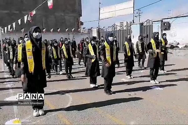 برگزاری مانور یاوران انقلاب در شهرستان پردیس