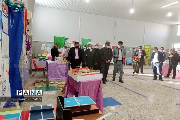 افتتاح نمایشگاه ورزشی شهید اسفندیاری و شهید شیرعلی در شهرستان امیدیه