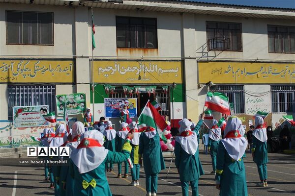 مانور تشکیلاتی یاوران انقلاب در گلوگاه