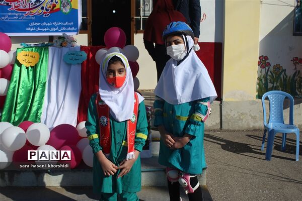 مانور تشکیلاتی یاوران انقلاب در گلوگاه