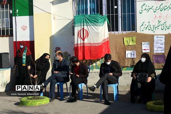 مانور تشکیلاتی یاوران انقلاب در گلوگاه