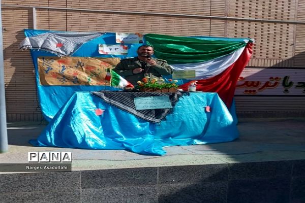 افتتاح نمایشگاه دستاوردهای انقلاب درشهرستان قاین