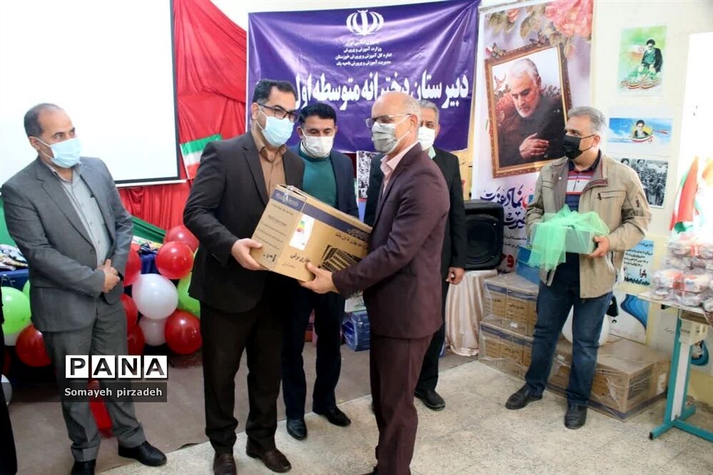 افتتاحیه کانون تربیتی محله در دبیرستان وحدت ناحیه یک اهواز
