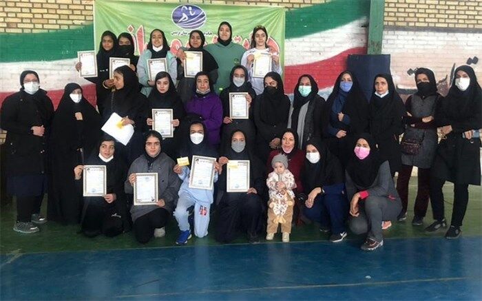 مسابقات دو و میدانی دختران ۱۸ نفر برگزیده  و حکم قهرمانی داشت