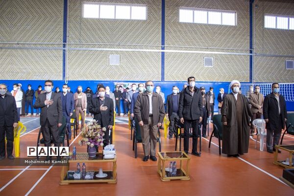 افتتاح سالن ورزشی خیرساز حاج محمد قاسمی فر در شهر نیم‌ور