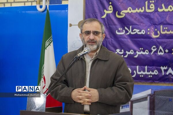 افتتاح سالن ورزشی خیرساز حاج محمد قاسمی فر در شهر نیم‌ور