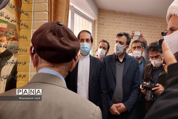 افتتاح آموزشگاه خیرساز با حضور وزیر آموزش و پرورش یوسف نوری در شهرستان قرچک